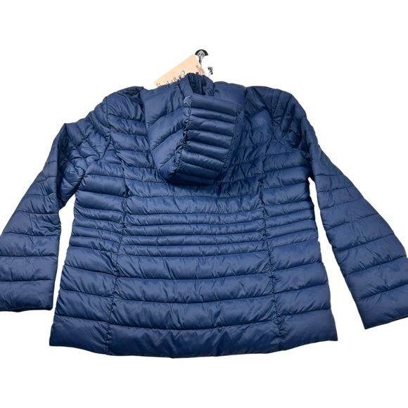 Point Zero Ultralight Packable Puffer Jacket blue Navy Women’s size  2XL NWT - Picture 7 of 16